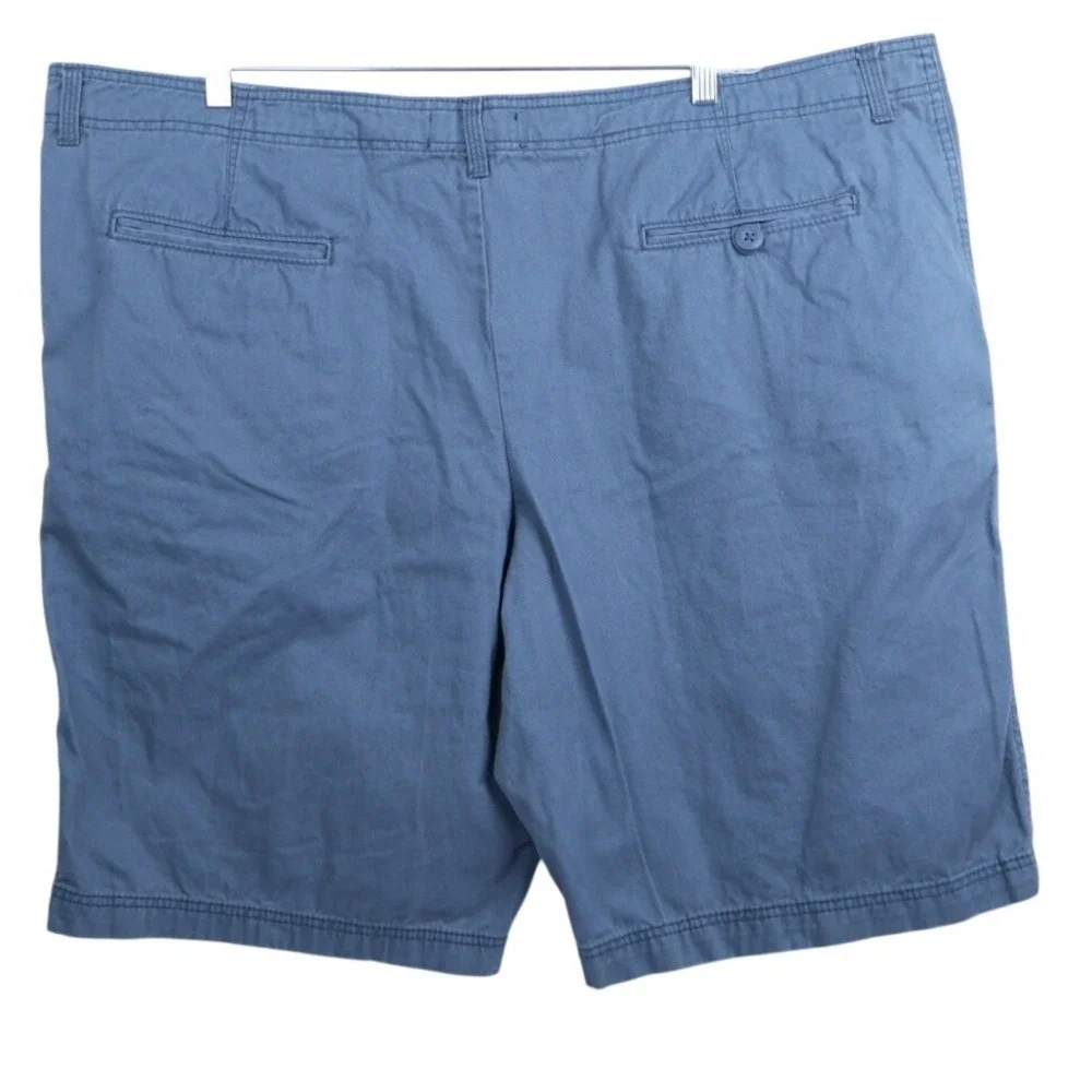 Op Ocean‎ Pacific Men's Slate Blue Chino Casual Preppy High Rise Shorts Size 50